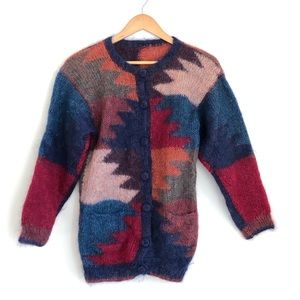 Handmade Southwestern Cardigan Sweater
